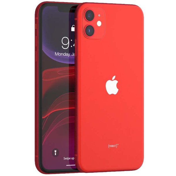 Apple iPhone 11 Red 256 GB Smartfon - Stan Jak Nowy (Komunikat o baterii)