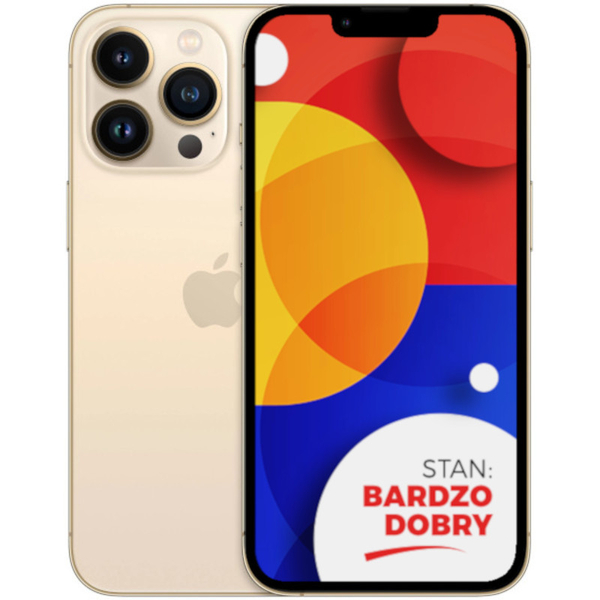 Apple iPhone 13 Pro Gold 128GB Smartfon - Stan Bardzo Dobry