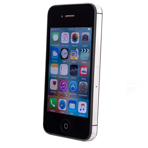Apple iPhone 4S Black 16GB Smartfon - Stan Bardzo Dobry