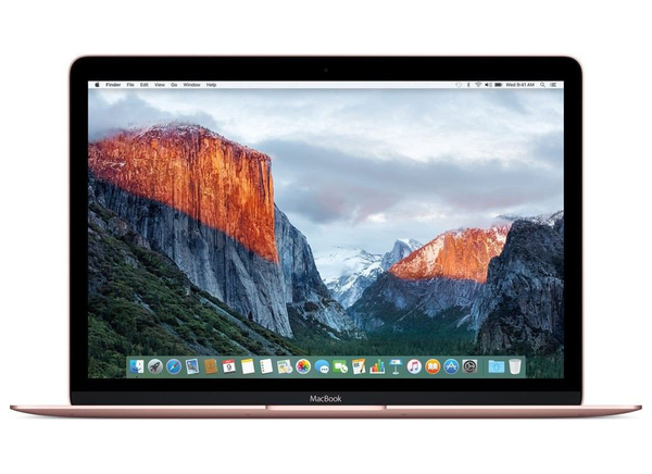 Laptop Apple Macbook A1534 Rose intel Core M3 - 7Y32 / 8GB / 256GB SSD / Retina 12 / Mid 2017 / Klasa A-