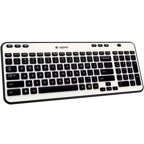 Klawiatura Bezprzewodowa Logitech K360 White Ivory | Refurbished