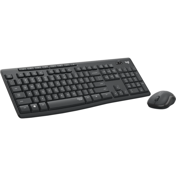 Zestaw Klawiatura + Myszka Logitech MK295 Silent (K295 + M220) US Bezprzewodowy | Refurbished