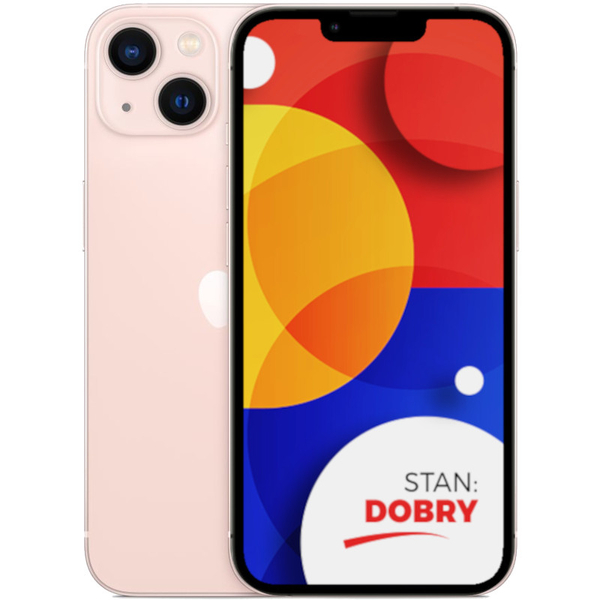 Apple iPhone 13 Pink 128GB Smartfon - Stan Dobry