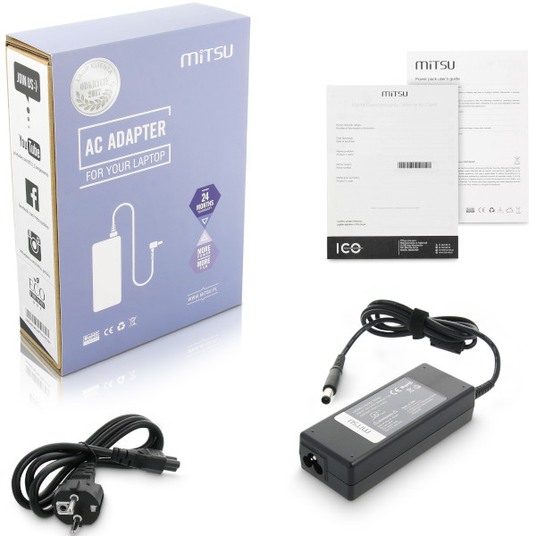 Zasilacz Mitsu do Dell 19.5v 65W