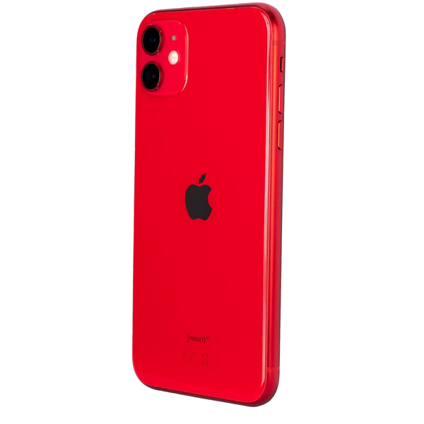 Apple iPhone 11 Red 128 GB Smartfon - Stan Bardzo Dobry (Brak Face ID)