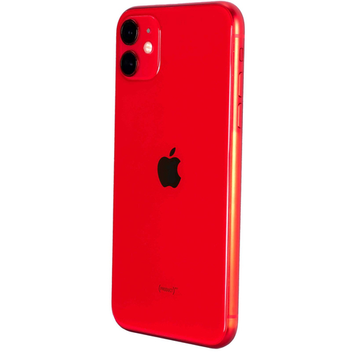 Apple iPhone 11 Red 64 GB Smartfon - Klasa A (Komunikat o Baterii)