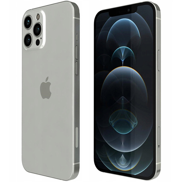 Apple iPhone 12 Pro MAX Silver 128GB Smartfon - Stan Bardzo Dobry