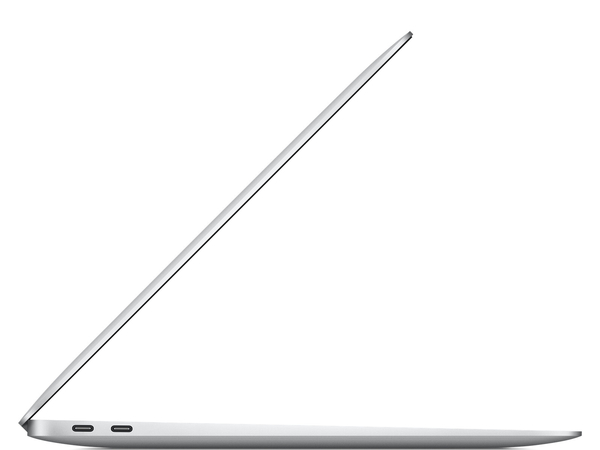 Apple Macbook Air A2337 Silver (2020) / M1 8 Core CPU / 8GB / 256GB SSD / 13,3" 2560x1600 Retina / 7 Core GPU / Nowy