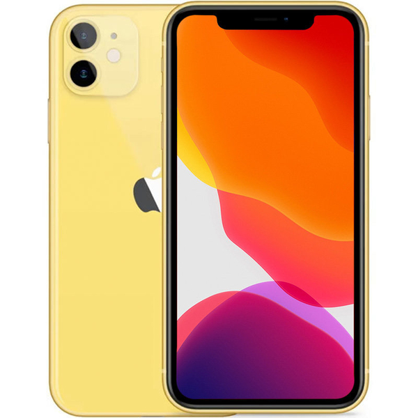 Apple iPhone 11 Yellow 128GB Smartfon - Stan Bardzo Dobry