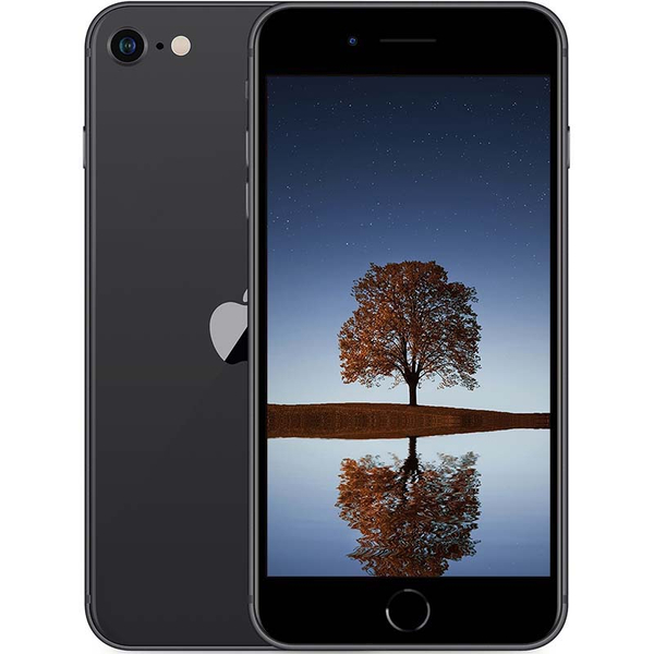 Apple iPhone SE 2020 Black 64GB A2296 Smartfon - Stan Dobry
