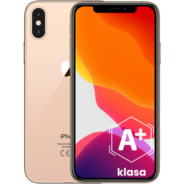 Apple iPhone XS Gold 64GB Smartfon - Klasa A+ (komunikat o baterii)