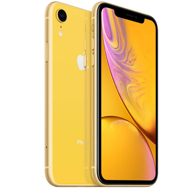 Apple iPhone XR Yellow 128 GB Smartfon - Stan Bardzo Dobry (Komunikat o baterii)