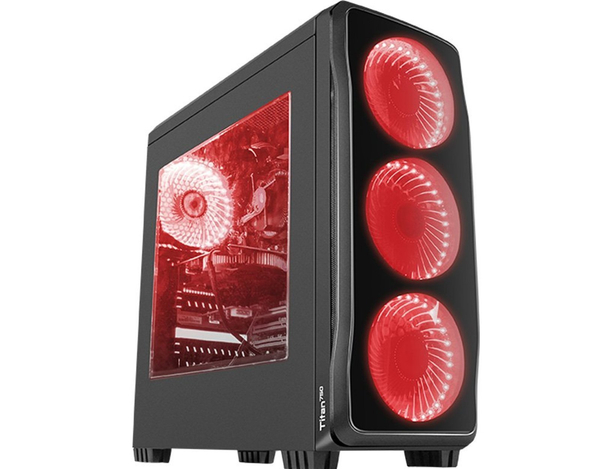 Komputer gamingowy AMD Ryzen 5 1600 / Zotac GeForce GTX 1650 4GB GDDR6 / 240GB SSD / 8GB DDR4 / WIN 10 PRO