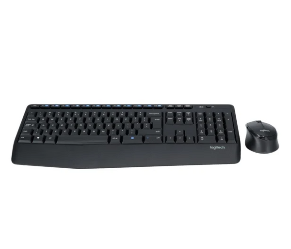 Zestaw Klawiatura + Myszka Logitech MK345 US (K345 + M275) Bezprzewodowy | Refurbished