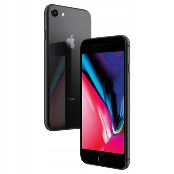 Apple iPhone 8 Space Gray 256 GB Smartfon - Stan Bardzo Dobry (Brak Touch ID)