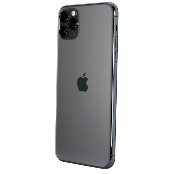 Apple iPhone 11 Pro Max Midnight Green 64 GB Smartfon - Stan Bardzo Dobry (Wymieniony LCD)