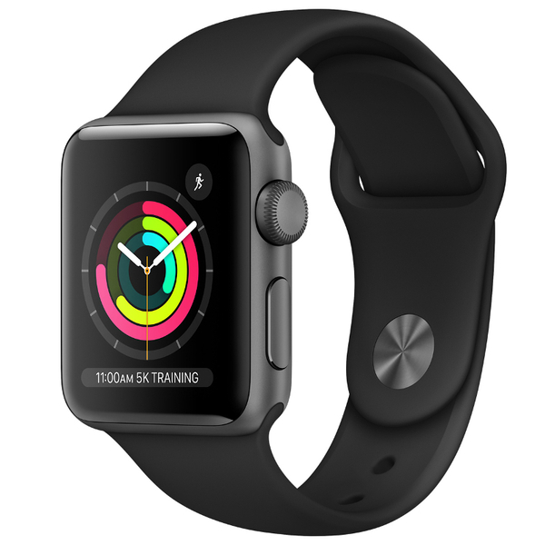 Apple Watch Series 3 (GPS) Space Gray 38mm - Stan Bardzo Dobry
