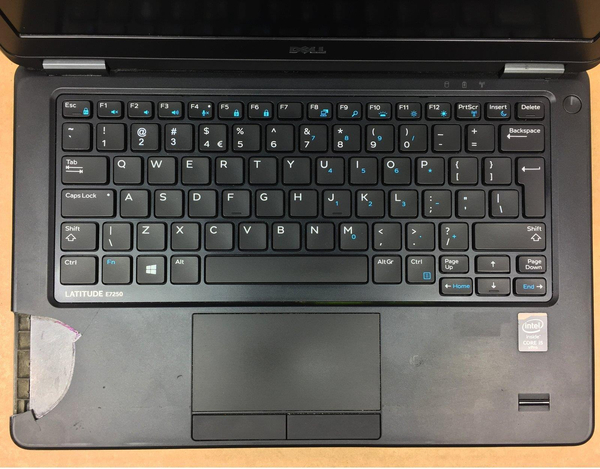 Laptop Dell Latitude E7250 i5 - 5 generacji / 16 GB / 120 GB SSD / 12,5 HD / Klasa C