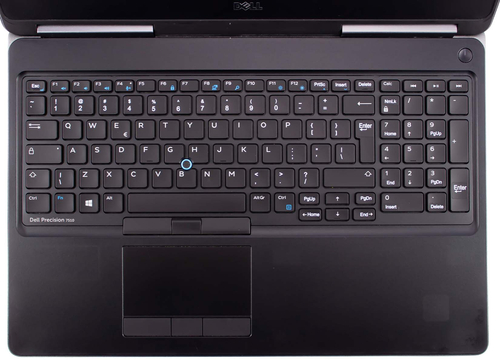 Laptop Dell Precision 7510 WorkStation i7 - 6920HQ / 16GB / 480GB SSD / 15,6 FullHD dotyk / M2000M / Klasa A