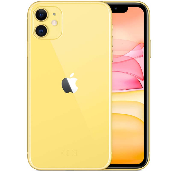 Apple iPhone 11 Yellow 128GB Smartfon - Stan Bardzo Dobry
