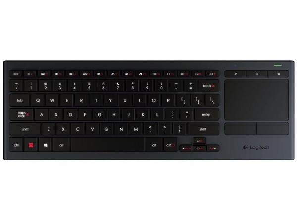 Klawiatura Bezprzewodowa Logitech K830 Illuminated Touchpad US | Refurbished
