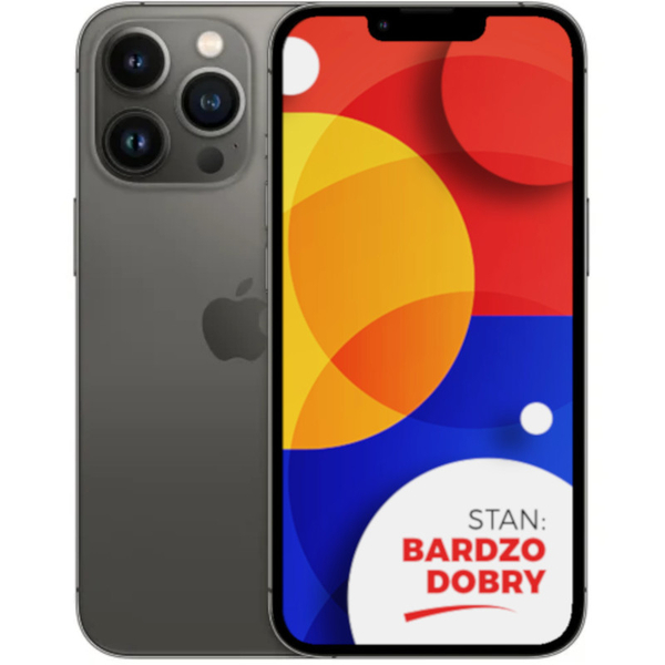 Apple iPhone 13 Pro Graphite 128GB Smartfon - Stan Bardzo Dobry