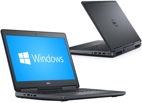 Laptop Dell Precision 7510 WorkStation i7 - 6920HQ / 16GB / 480GB SSD / 15,6 FullHD dotyk / M2000M / Klasa A