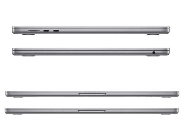 Apple Macbook Air A2941 Space Gray (2023) / M2 8 Core CPU / 8GB / 256GB SSD / 15,3" 2880x1864 Retina / 10 Core GPU / Nowy