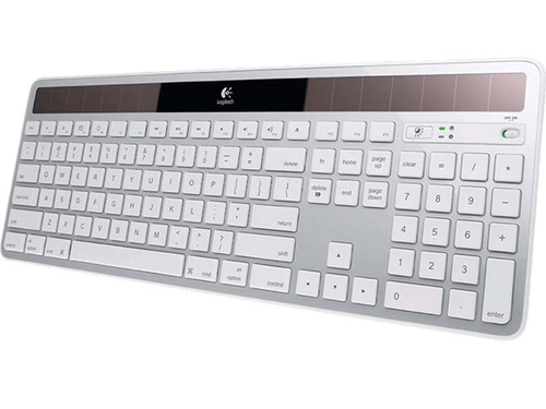 Klawiatura Bezprzewodowa Logitech K750 Biała do Mac US | Refurbished