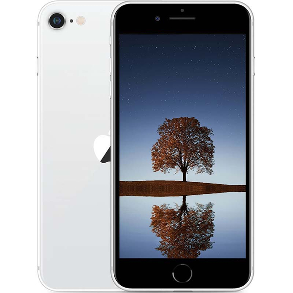 Apple iPhone SE 2020 White 64GB Smartfon - Klasa Dobry (Komunikat o Baterii)