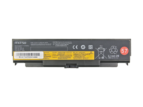 Bateria Mitsu do Lenovo Thinkpad L440, L540, T440P, T440p, T540p, W540, W541 / Nowa
