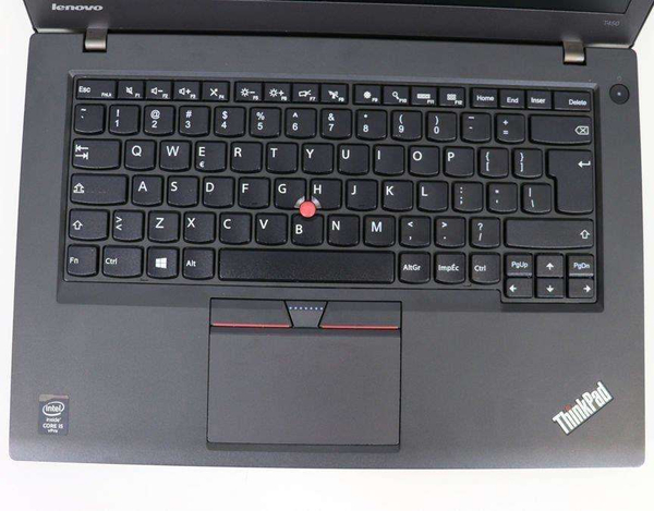 Laptop Lenovo ThinkPad T450 i5 - 5 generacji / 4GB / 250GB HDD / 14 HD / Klasa Select