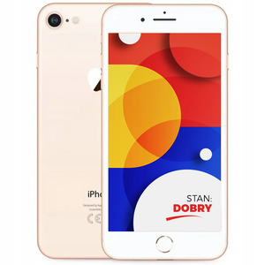 Apple iPhone 8 Gold 64GB Smartfon - Stan Dobry
