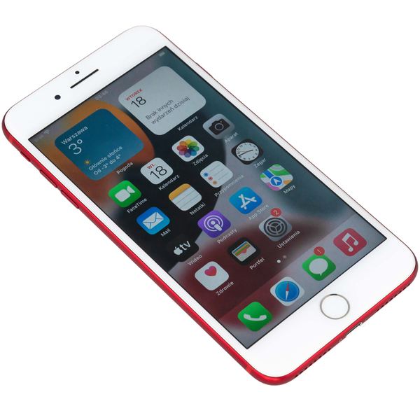 Apple iPhone 7 Plus Red 128GB Smartfon - Stan Bardzo Dobry