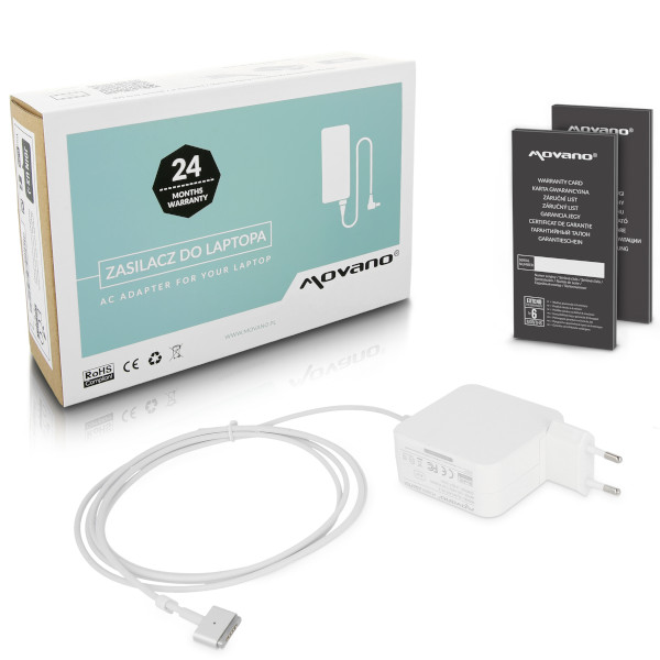 Zasilacz Movano do Apple air 14.85v 3.05a (magsafe 2) 45W