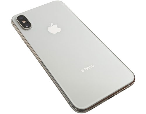 Apple iPhone XS Silver 64 GB Smartfon - Stan Bardzo Dobry (Wymieniona Bateria)