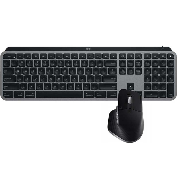 Zestaw Logitech MX Keys Advanced dla Mac + MX Master 3 Space Gray dla MAC | Refurbished