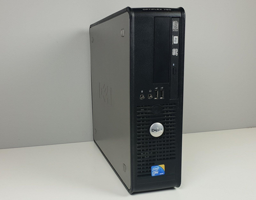 Komputer stacjonarny Dell Optiplex 760 / Core 2 Duo E8400 / 4 GB DDR2 / 250 GB HDD / Klasa A