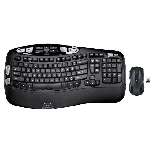 Zestaw Klawiatura + Myszka Logitech MK550 (K350 + M510) Wave Combo UŻYWANY
