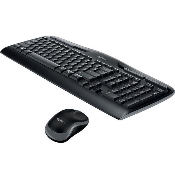 Zestaw Klawiatura + Myszka Logitech MK320 (K320 + M185) US Bezprzewodowy | Refurbished
