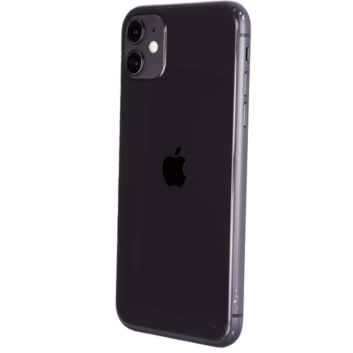 Apple iPhone 11 Black 64 GB Smartfon - Klasa B (Komunikat o LCD + Brak Face ID)