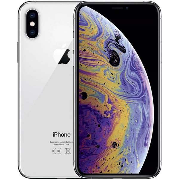 Apple iPhone XS MAX Silver 256GB Smartfon - Klasa A (Brak Face ID)
