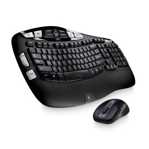 Zestaw Klawiatura + Myszka Logitech MK550 (K350 + M510) Wave Combo UŻYWANY