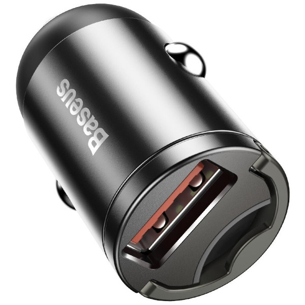 Baseus ładowarka samochodowa Tiny Star Mini QC 3.0 30W 1x USB szara