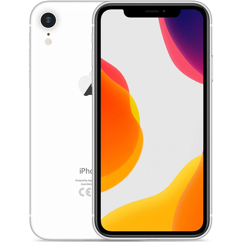 Apple iPhone XR White 64GB Smartfon - Stan Bardzo Dobry (Brak Face ID)