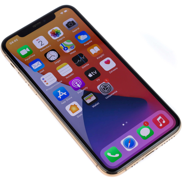 Apple iPhone 11 Pro Max Gold 64GB Smartfon - Stan Bardzo Dobry (Wymieniona Bateria)