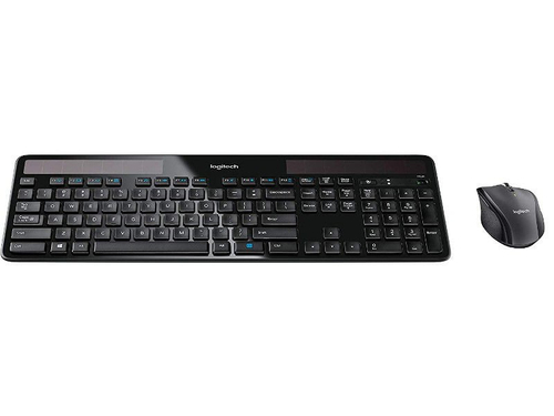 Zestaw Klawiatura + Myszka Logitech MK750 (K750 + M705) Bezprzewodowy | Refurbished