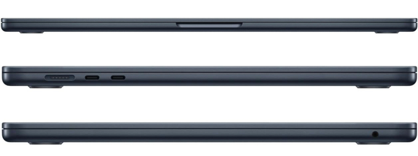 Apple Macbook Air A2941 Midnight (2023) / M2 8 Core CPU / 8GB / 256GB SSD / 15,3" 2880x1864 Retina / 10 Core GPU / Nowy