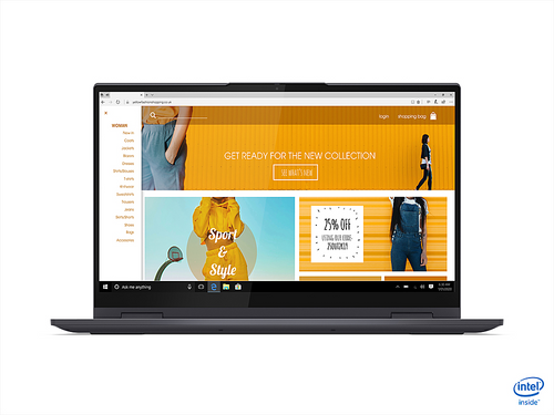 Lenovo YOGA 7 15ITL5 2w1 Grey / i7-1165G7 / 16GB DDR4 / 1 TBSSD / 15,6" Full HD dotyk / W11H / Klasa A-