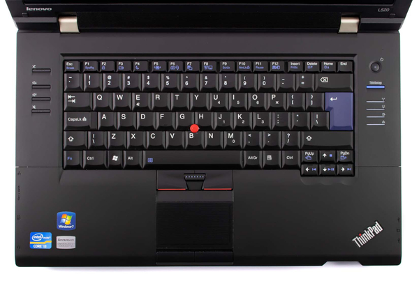 Laptop Lenovo ThinkPad L520 i3 - 2 generacji / 8GB / 250GB HDD / 15,6 HD+ / Klasa A